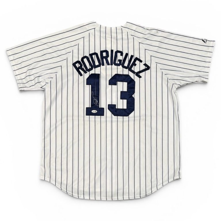 Alex Rodriguez Signed Autographed New York Yankees Majestic Jersey JSA COA