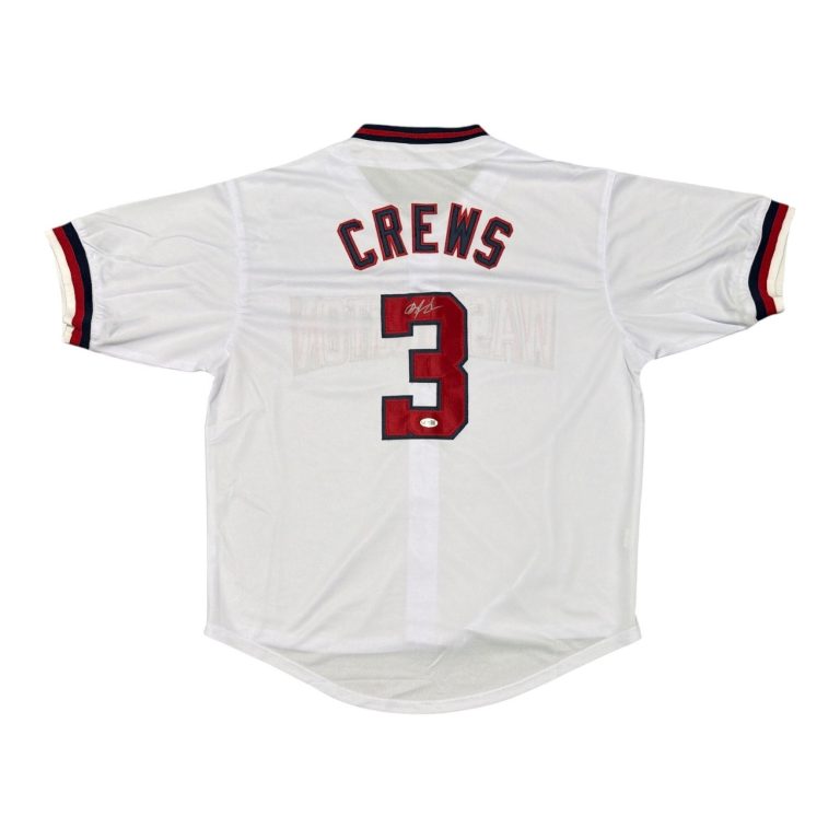 Dylan Crews Signed Autographed Washington Nationals Custom Jersey JSA COA