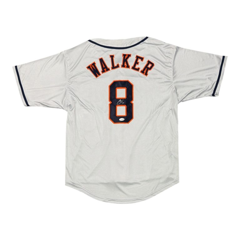 Christian Walker Signed Autographed Houston Astros Custom Jersey JSA COA