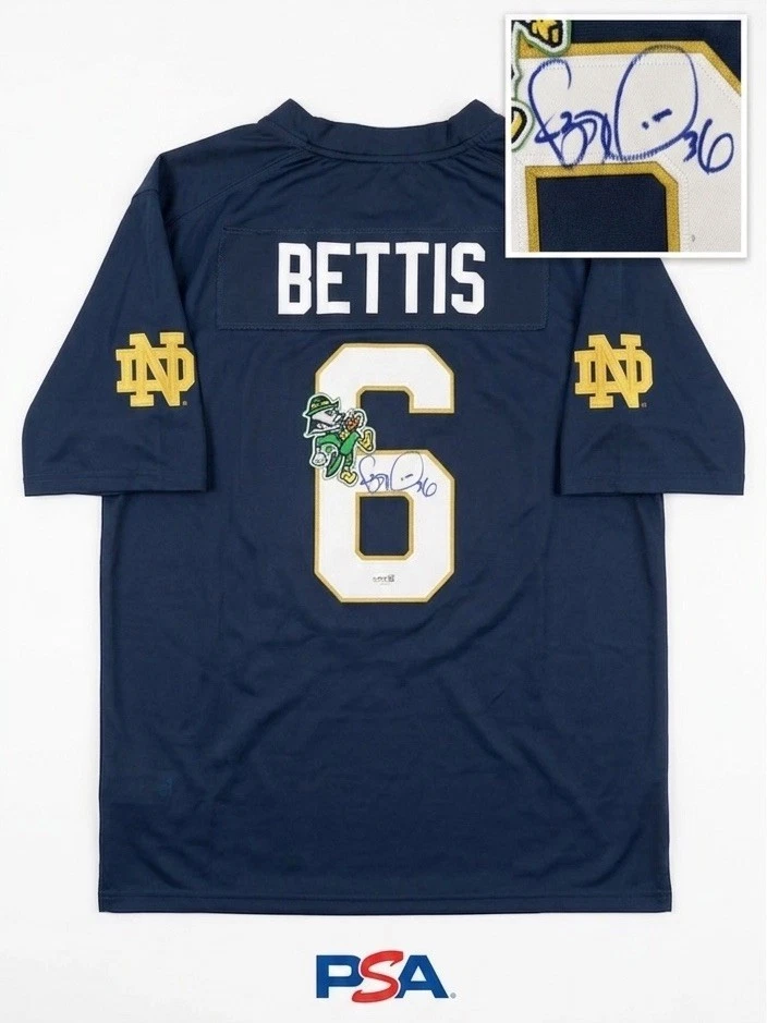 Jerome Bettis Signed Notre Dame Jersey JSA Authentic Autograph
