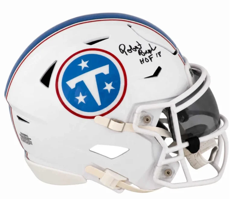 Robert Brazile Signed Titans Riddell MidSize MIDI SpeedFlex Helmet w/HOF -SS COA