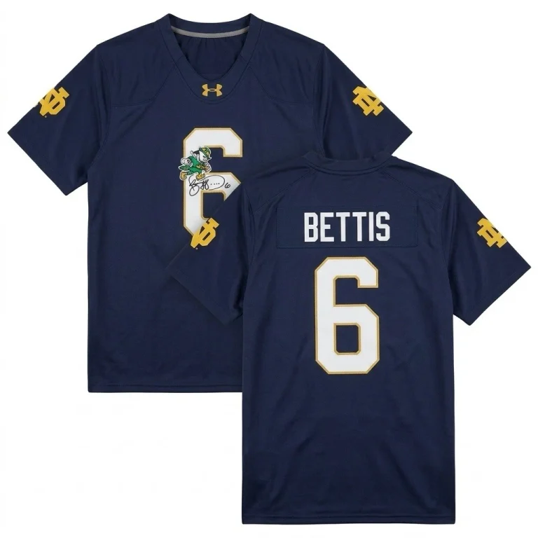 Jerome Bettis Signed Notre Dame Jersey JSA Authentic Autograph