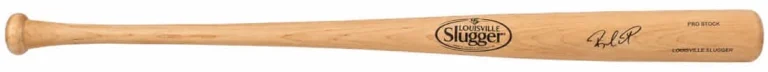 Rafael Furcal Signed Louisville Slugger Pro Stock Blonde Baseball Bat - (SS COA)