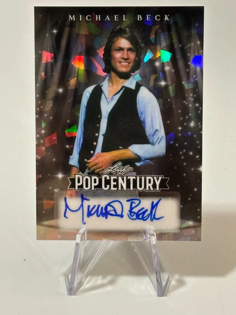 2026 Leaf Metal Pop Century Michael Beck Warriors Silver 15/25 Signed Autograph