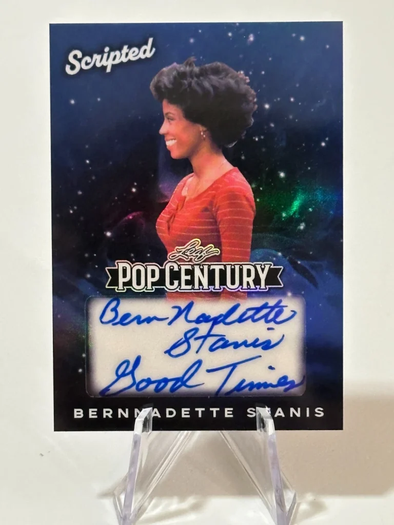 2026 Leaf Metal Pop Century BernNadette Stanis Scripted 1/5 Signed Autograph