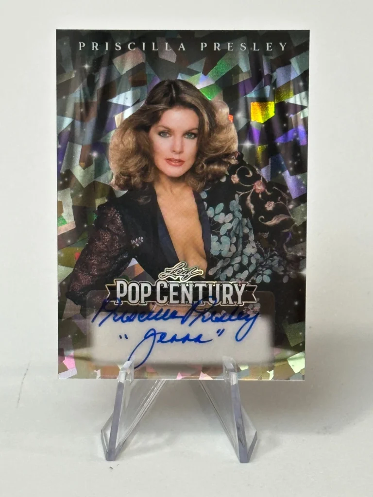 2026 Leaf Metal Pop Century Priscilla Presley Wife Elvis 12/25 Signed Autograph