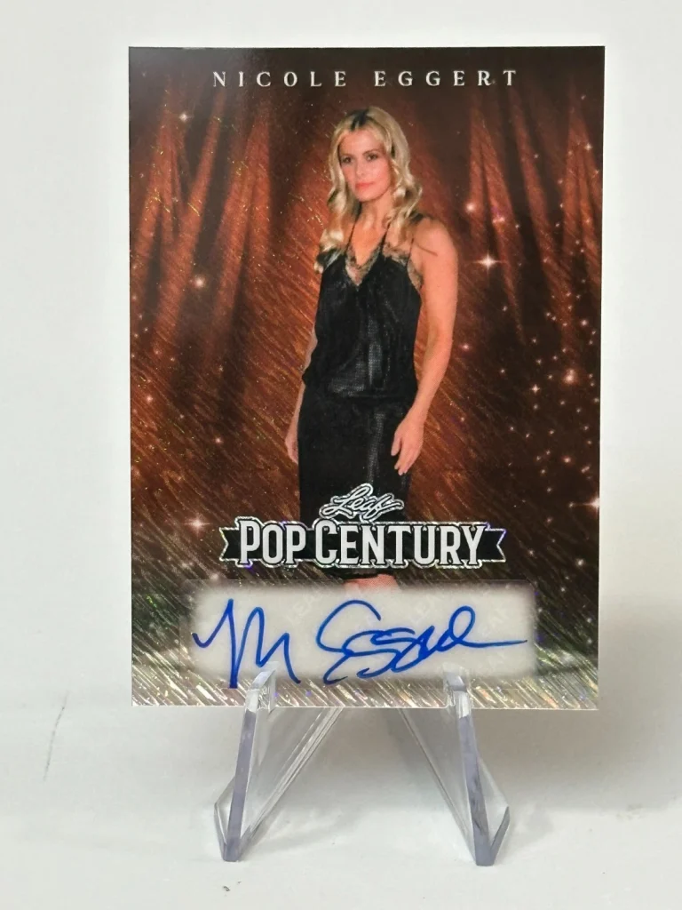 2026 Leaf Metal Pop Century Nicole Eggert Baywatch Red 1/1 Signed Autograph Card