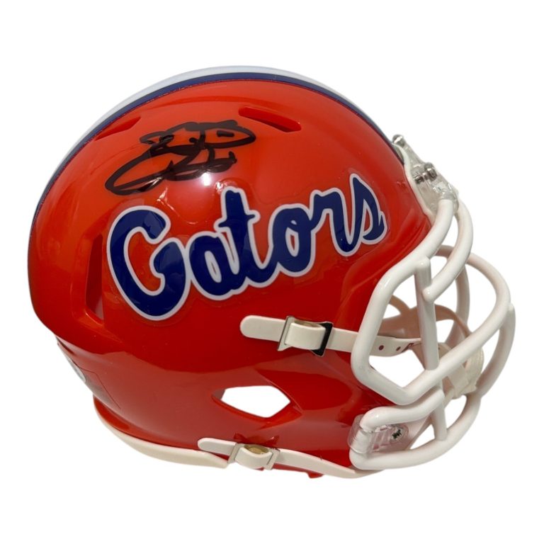 Emmitt Smith Signed Autographed Florida Gators Speed Mini Helmet PROVA + JSA COA