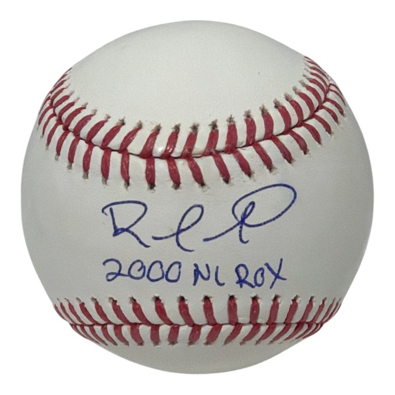 Rafael Furcal Signed Autographed ROMLB Baseball w/ 2000 NL ROY JSA COA