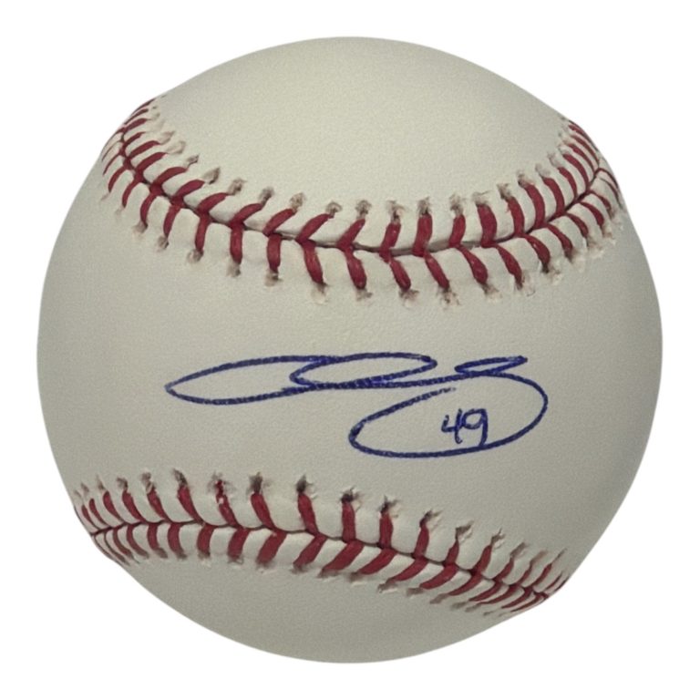 Chris Sale Signed Autographed ROMLB Baseball JSA COA Atlanta Braves
