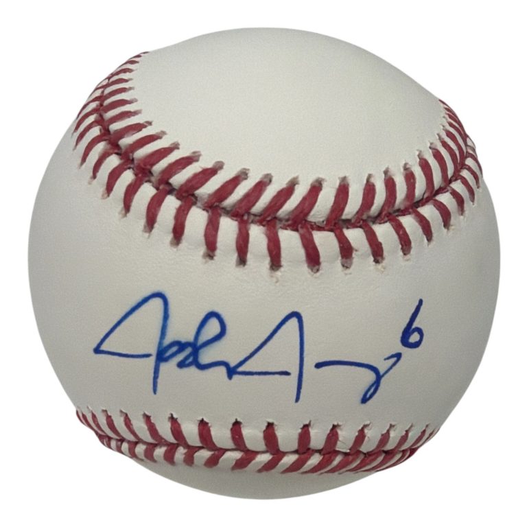 Josh Jung Signed Autographed ROMLB Baseball JSA COA Texas Rangers