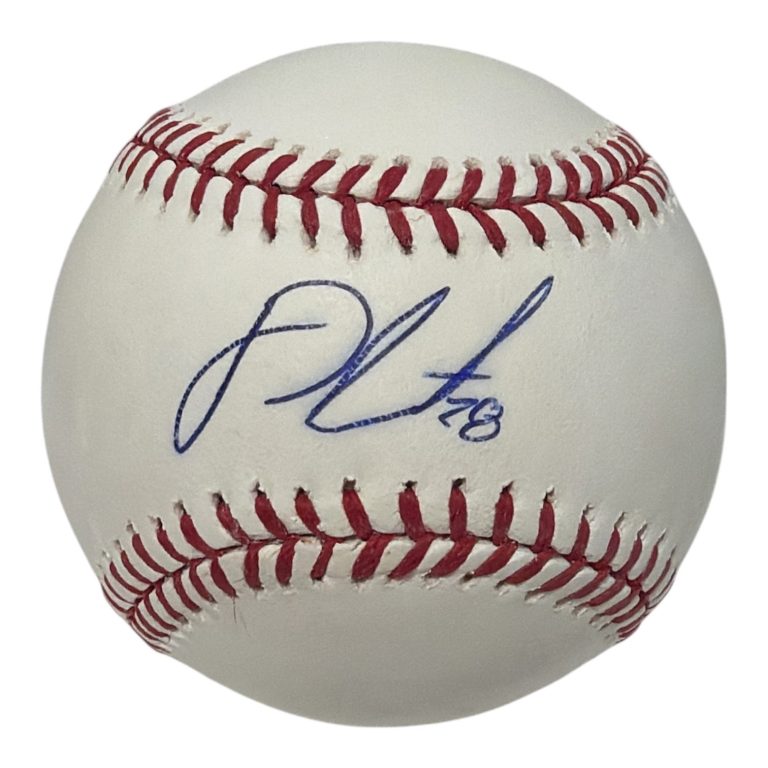 JD Martinez Signed Autographed ROMLB Baseball FANATICS + MLB COA Red Sox