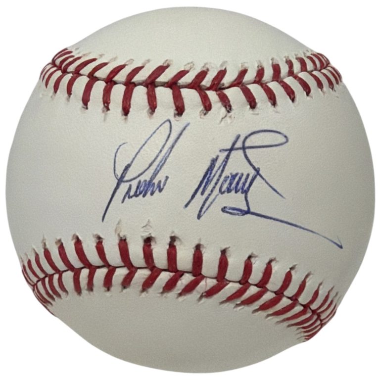 Pedro Martinez Signed Autographed ROMLB Baseball JSA COA Boston Red Sox