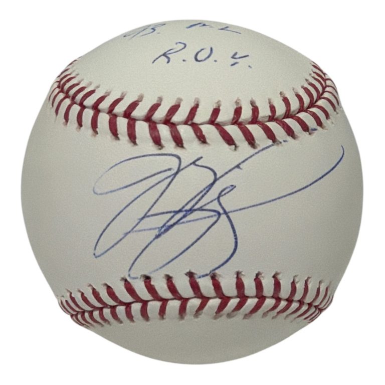 Mike Piazza Signed Autographed ROMLB Baseball w/ 93 NL ROY JSA COA Mets Dodgers