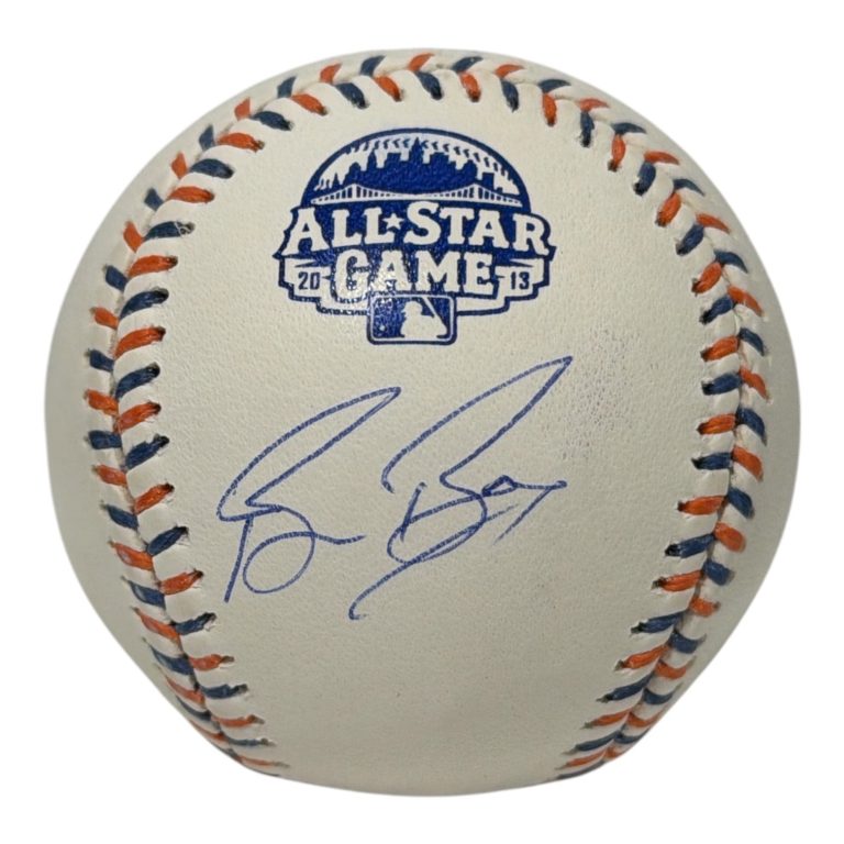 Bruce Bochy Signed Autographed 2013 All Star Game Logo Baseball JSA COA Giants