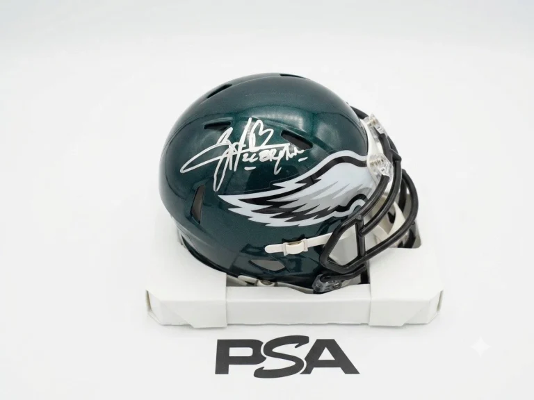 Zach Bryan Signed Philadelphia Eagles Mini Helmet Autograph PSA Authentic