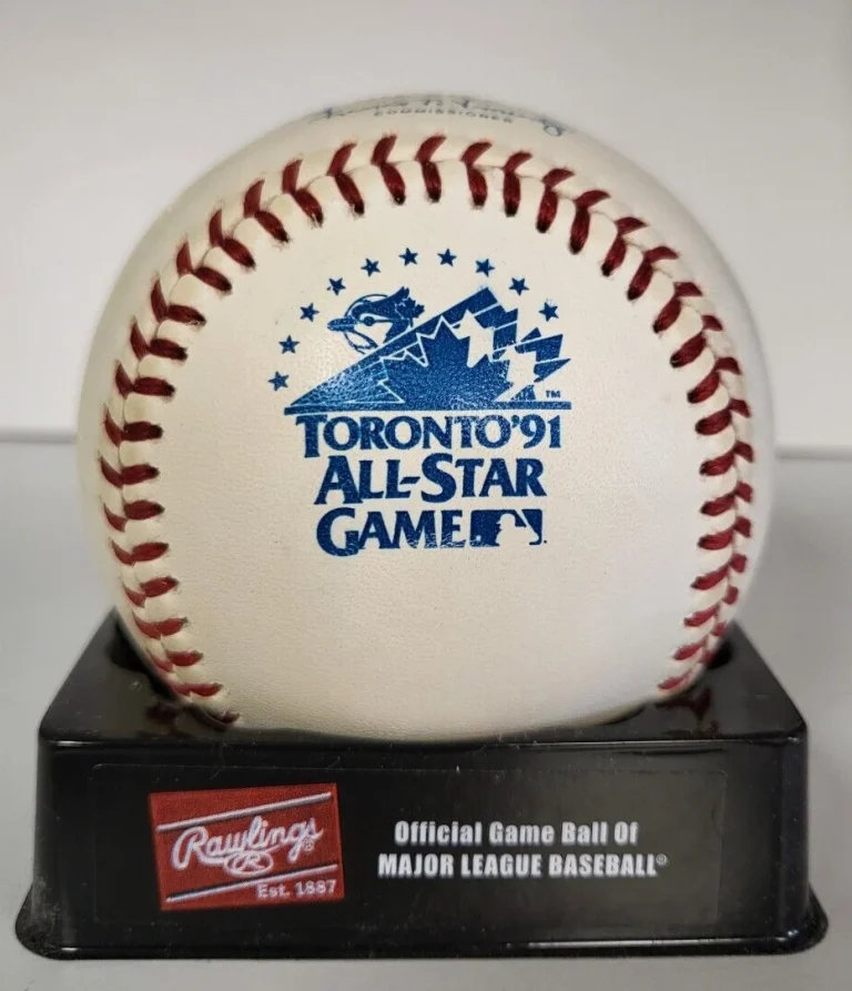 1991 OFFICIAL ALL-STAR GAME UNSIGNED RAWLINGS BASEBALL TORONTO BLUE JAYS