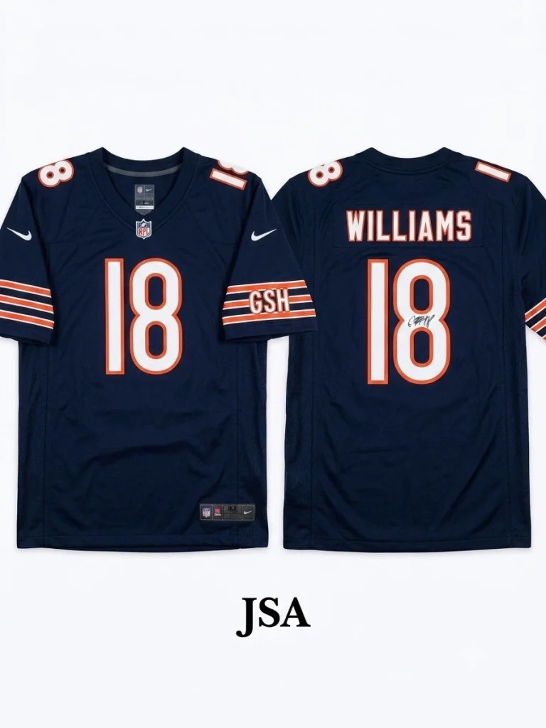 Caleb Williams Signed Fanatics Authentic Jersey JSA Authentic Bears Autograph