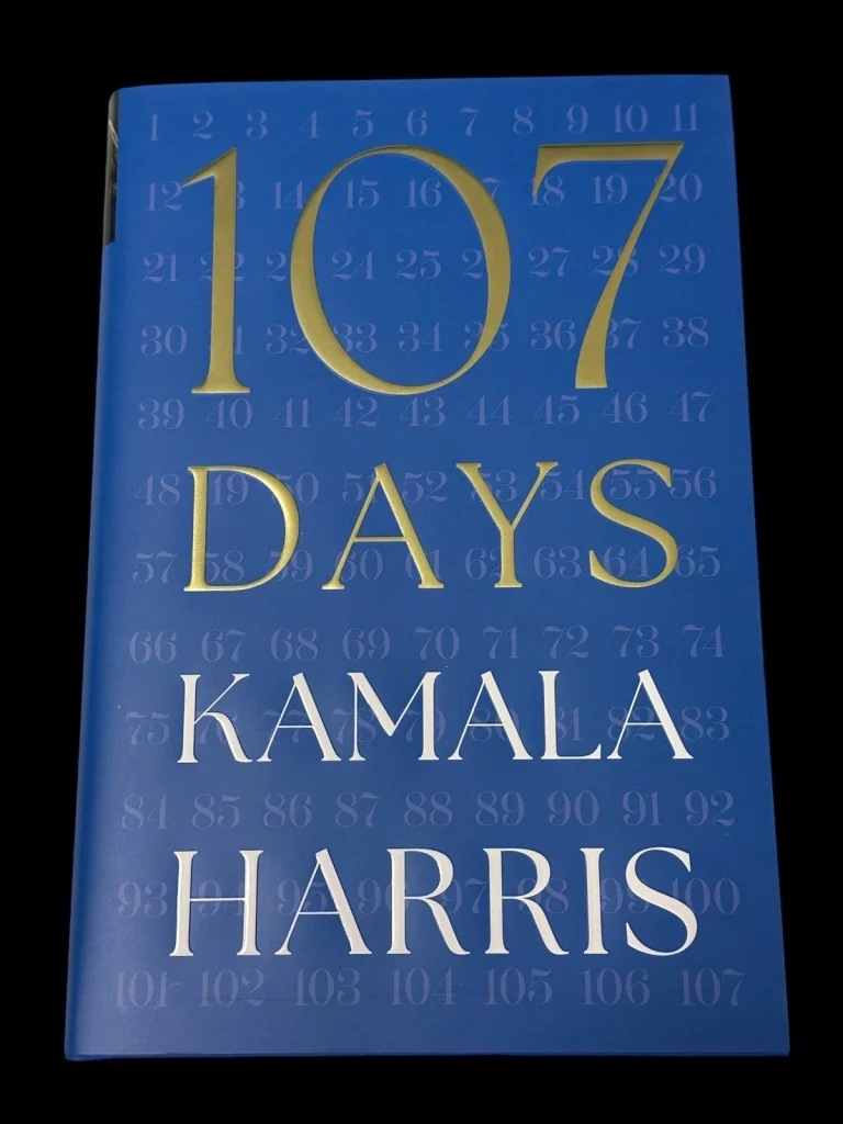 Kamala Harris 1st Female US Vice President 107 Days Signed Autograph Book JSA