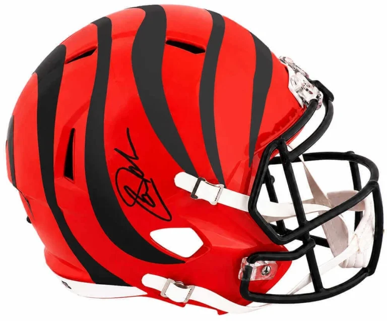 Carson Palmer Signed Bengals Riddell Full Size Replica Helmet - (SCHWARTZ COA)