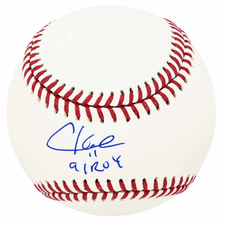 Chuck Knoblauch Signed Rawlings Official MLB Baseball w/91 ROY - (SCHWARTZ COA)