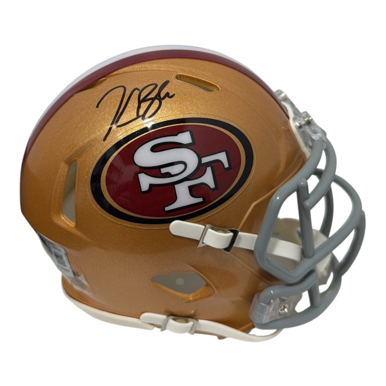 Kaelon Black Signed San Francisco 49ers Speed Mini Helmet Beckett Wit BAS COA