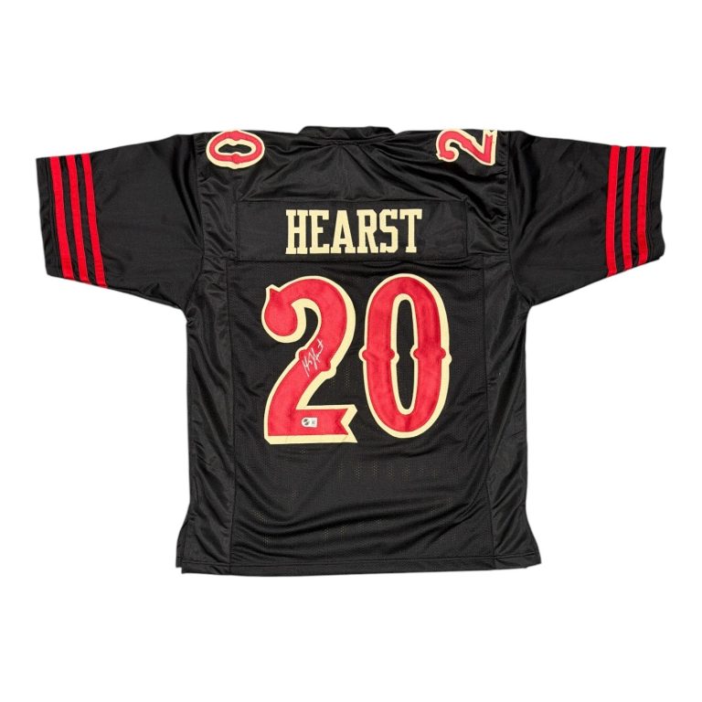 Garrison Hearst Signed San Francisco 49ers Rivalries Custom Jersey BAS COA
