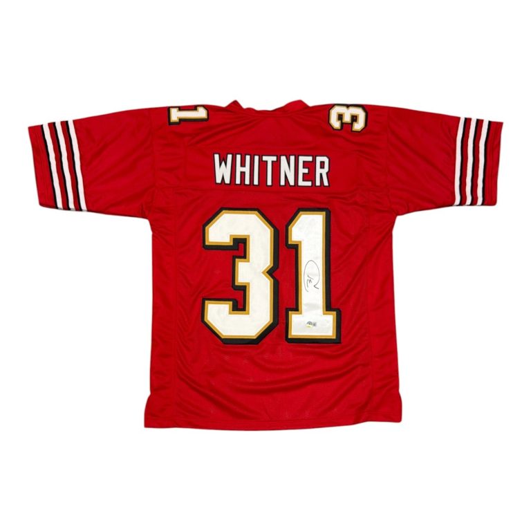 Donte Whitner Signed San Francisco 49ers Custom Jersey Beckett BAS COA