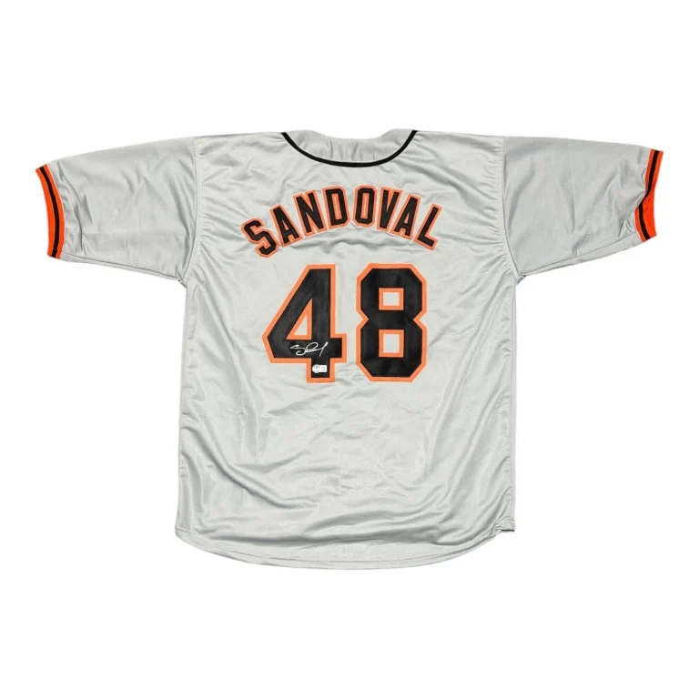 Pablo Sandoval Signed Auto San Francisco Giants Custom  Jersey Beckett BAS COA