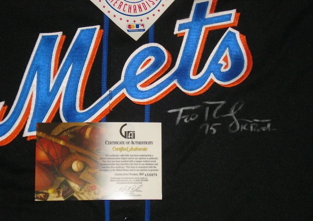 FRANCISCO RODRIGUEZ AUTOGRAPHED JERSEY (METS) GAI COA!