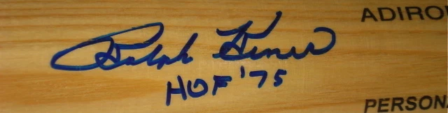 RALPH KINER AUTOGRAPHED BAT (PIRATES HOF) W/ PROOF!