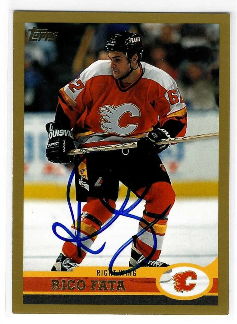 Rico Fata Signed 1999/00 Topps Card #111