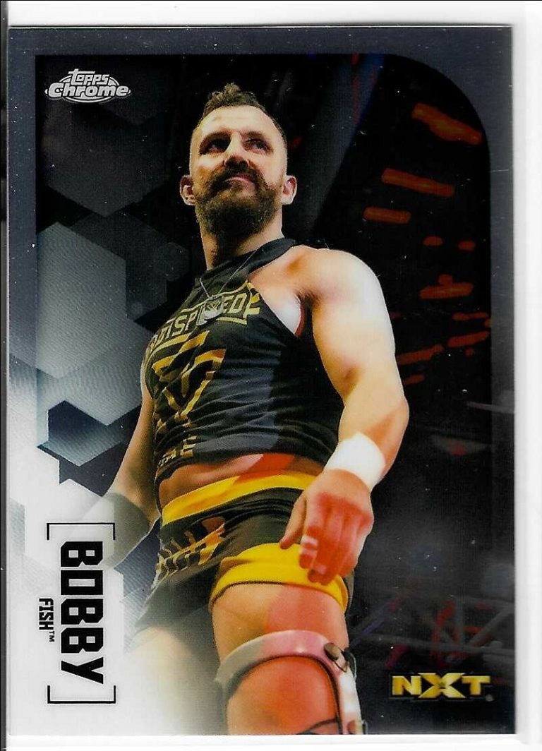 Bobby Fish 2020 Topps Chrome WWE NXT Card #74