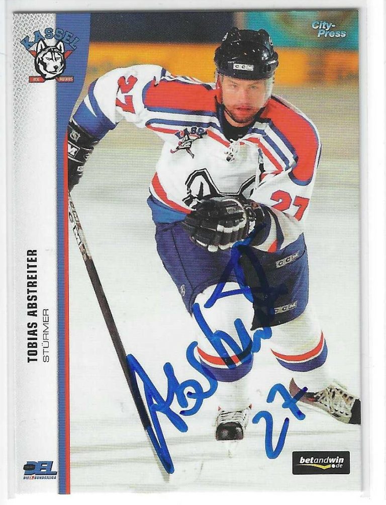 Tobias Austreiter Signed 2005/06 City Press Premier Card #27