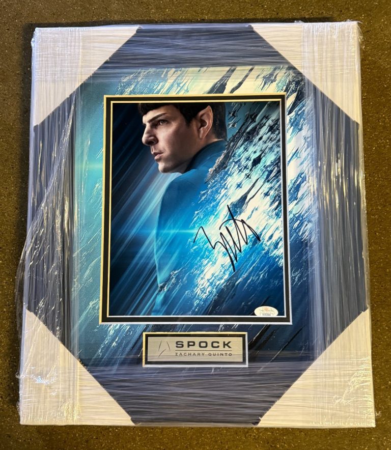 Zachary Quinto Signed Star Trek 