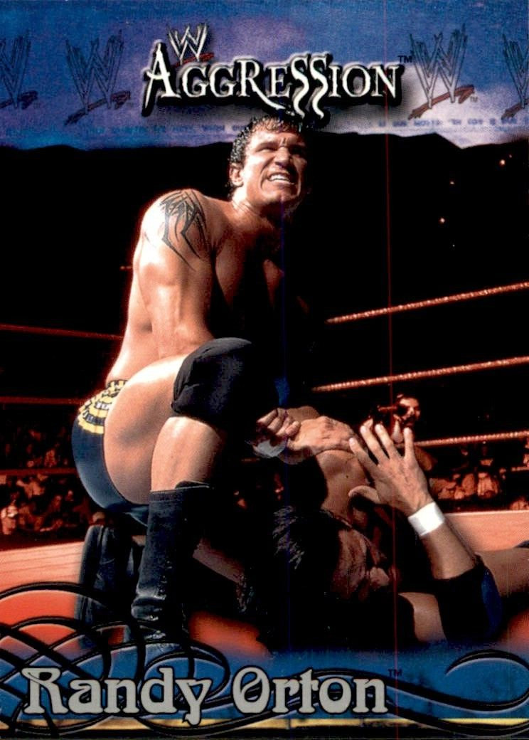 Randy Orton 2003 Fleer WWE Aggression Card #25