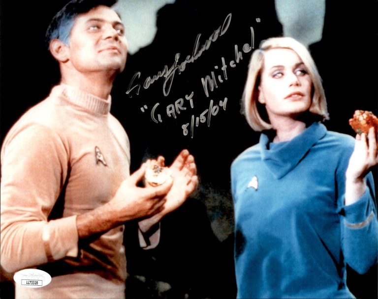 Gary Lockwood Signed Star Trek TOS 
