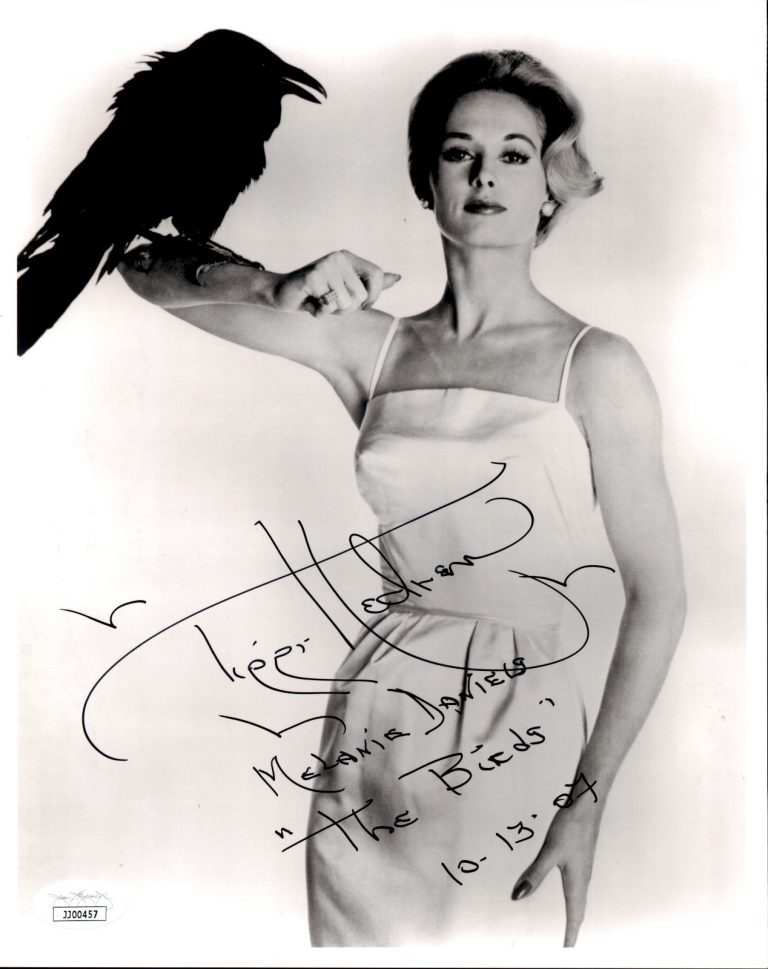 Tippi Hedren Signed & Multi-Inscribed The Birds 8x10 Photo #4 JSA COA