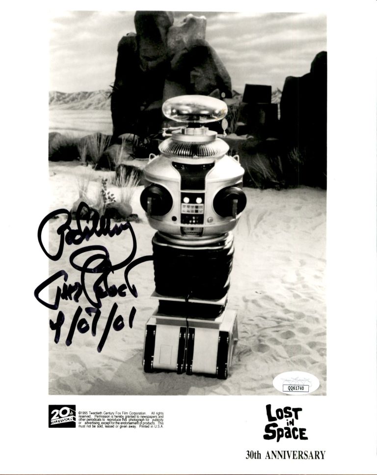 Bob May Signed Inscribed Lost In Space Robot 8x10 Photo #4 JSA COA