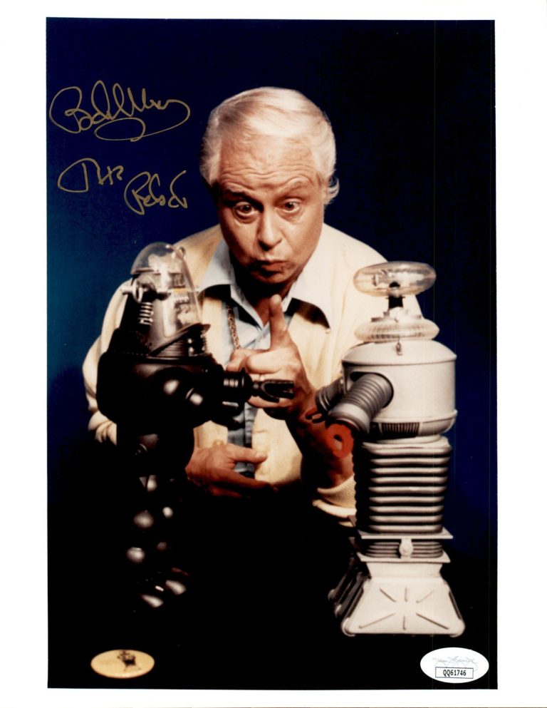 Bob May Signed Inscribed Lost In Space Robot 8x10 Photo #6 JSA COA