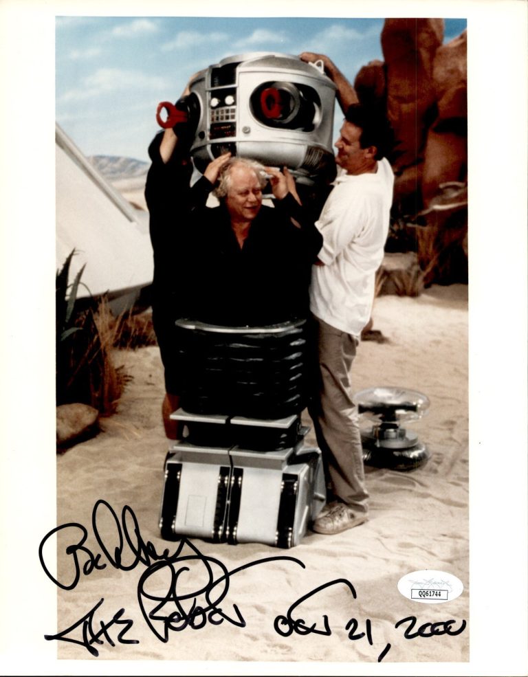 Bob May Signed Inscribed Lost In Space Robot 8x10 Photo #7 JSA COA