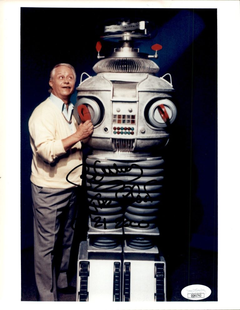 Bob May Signed Inscribed Lost In Space Robot 8x10 Photo #10 JSA COA