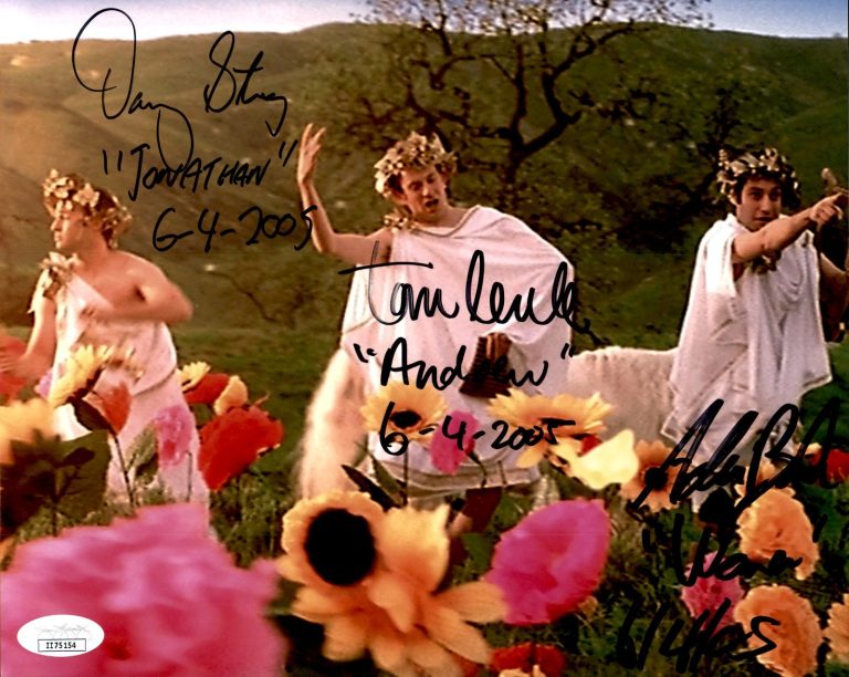 Tom Lenk Adam Busch Danny Strong Signed Buffy The Vampire Slayer 8x10 Photo JSA