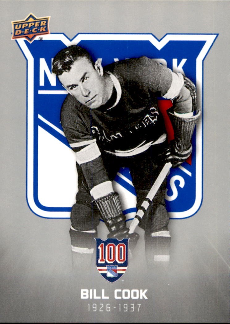 Bill Cook 2025/26 Upper Deck New York Rangers Centennial Card #1