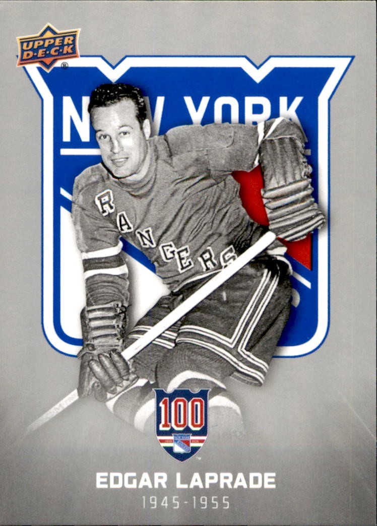Edgar Laprade  2025/26 Upper Deck New York Rangers Centennial Card #3
