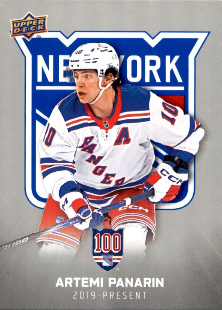 Artemi Panarin  2025/26 Upper Deck New York Rangers Centennial Card #93