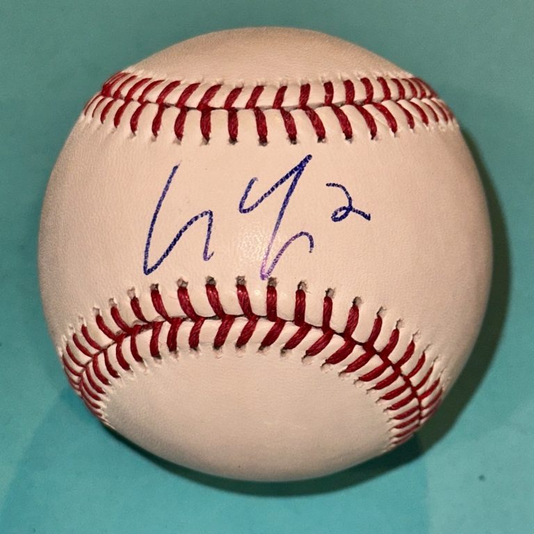 COLE YOUNG (Seattle Mariners) Signed Official MLB Baseball Beckett (BAS)