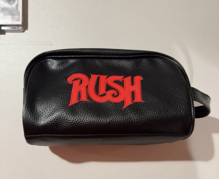 Rush Fifty Something Tour VIP RUSH Pouch Geddy Lee Alex Lifeson 2026