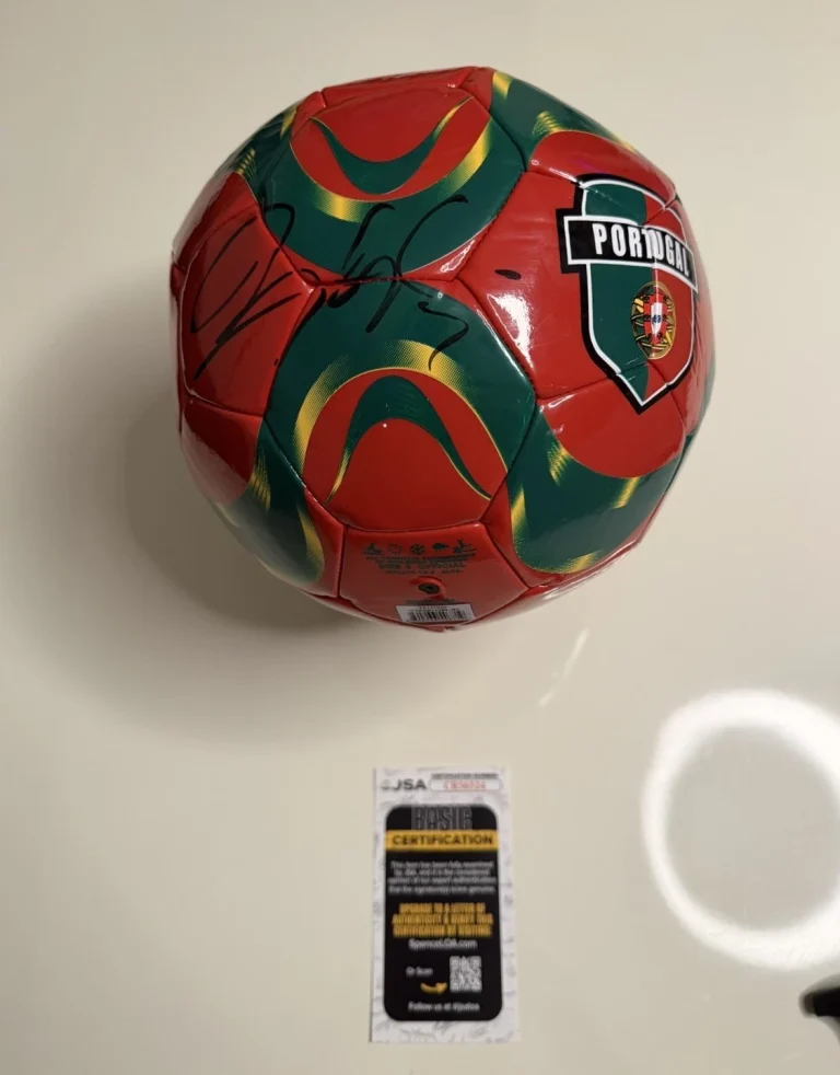 Pepe Autographed Portugal Soccer Ball Real Madrid Star Rare JSA COA