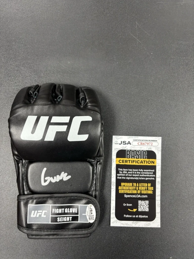 Tommy Mcmillen Signed Autographed UFC Glove JSA/COA MMA FIGHTER 200K Gunz